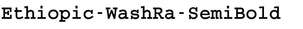 Ethiopic-WashRa-SemiBold.ttf