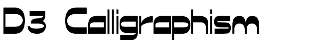 D3 Calligraphism.ttf