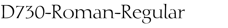 D730-Roman-Regular.ttf