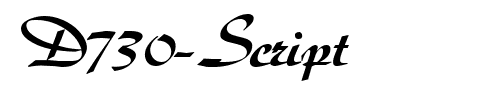 D730-Script.ttf