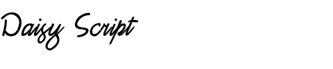Daisy Script.ttf