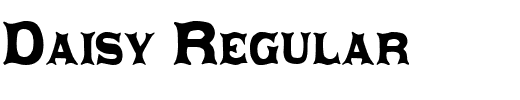 Daisy Regular.ttf