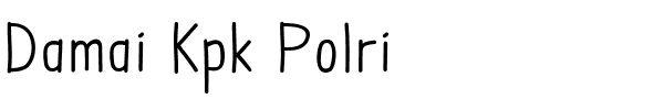 Damai Kpk Polri.ttf