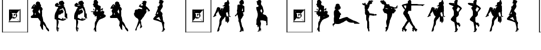 Darrians Sexy Silhouettes 2.ttf