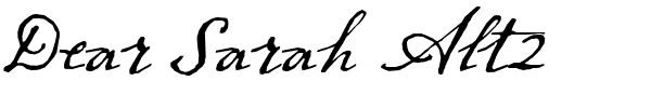 Dear Sarah Alt2.ttf