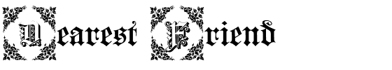 Dearest Friend.ttf