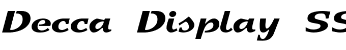 Decca Display SSi.ttf