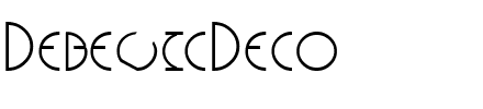 DebevicDeco.ttf