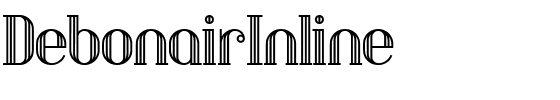 DebonairInline.ttf