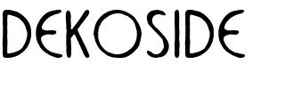 DekoSide.ttf