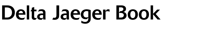 Delta Jaeger Book.ttf