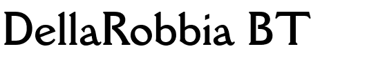 DellaRobbia BT.ttf