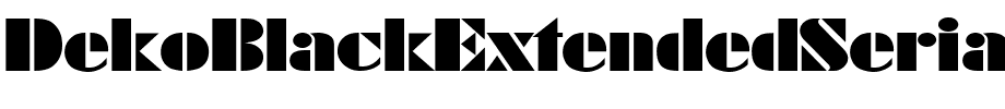 DekoBlackExtendedSerial.ttf