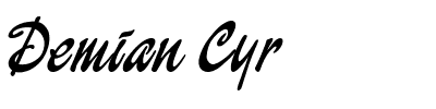 Demian Cyr.ttf