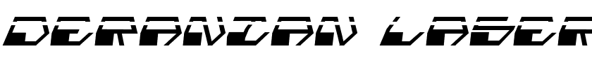 Deranian Laser Italic.ttf