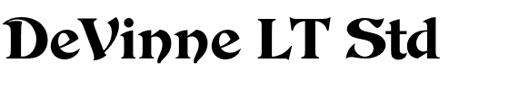 DeVinne LT Std.ttf