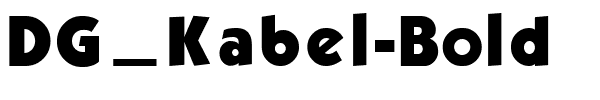 DG_Kabel-Bold.ttf