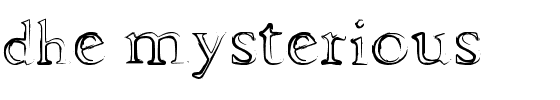 dhe mysterious.ttf