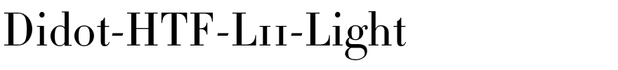 Didot-HTF-L11-Light.otf