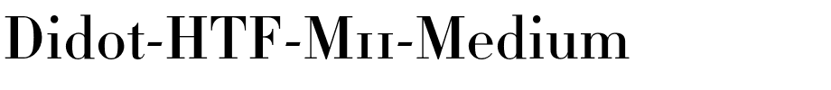 Didot-HTF-M11-Medium.otf
