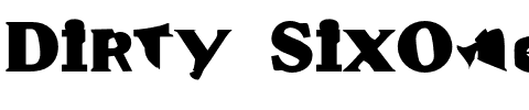 Dirty SixOne.ttf