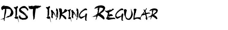 DIST Inking Regular.ttf