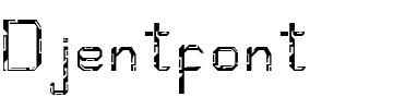 Djentfont.ttf