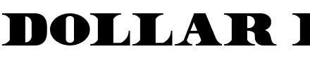 Dollar Bill.ttf