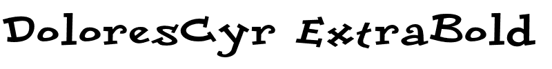 DoloresCyr ExtraBold.ttf
