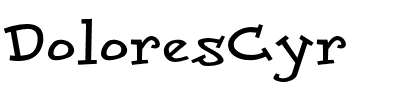 DoloresCyr.ttf