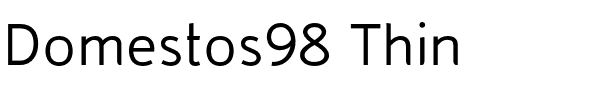 Domestos98 Thin.ttf