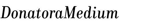 DonatoraMedium.ttf