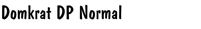 Domkrat DP Normal.ttf