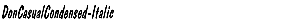 DonCasualCondensed-Italic.ttf