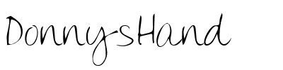 DonnysHand.ttf