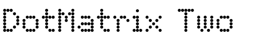 DotMatrix Two.ttf
