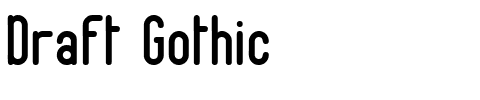 Draft Gothic.ttf
