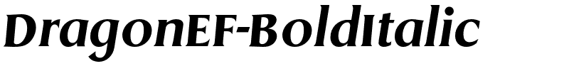 DragonEF-BoldItalic.otf