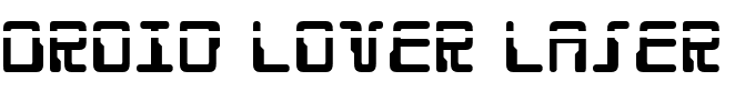 Droid Lover Laser.ttf
