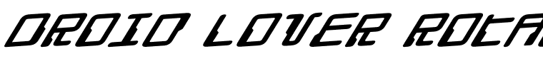 Droid Lover Rotalic.ttf