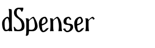 dSpenser.ttf