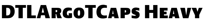 DTLArgoTCaps Heavy.ttf