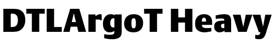 DTLArgoT Heavy.ttf