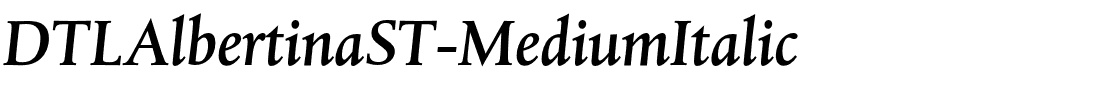 DTLAlbertinaST-MediumItalic.otf