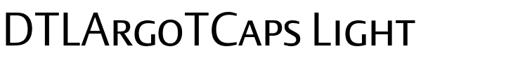 DTLArgoTCaps Light.ttf