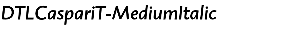 DTLCaspariT-MediumItalic.otf