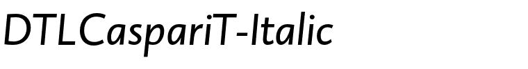 DTLCaspariT-Italic.otf