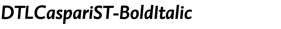 DTLCaspariST-BoldItalic.otf