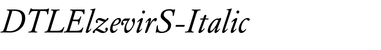 DTLElzevirS-Italic.otf