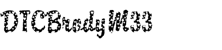 DTCBrodyM33.ttf